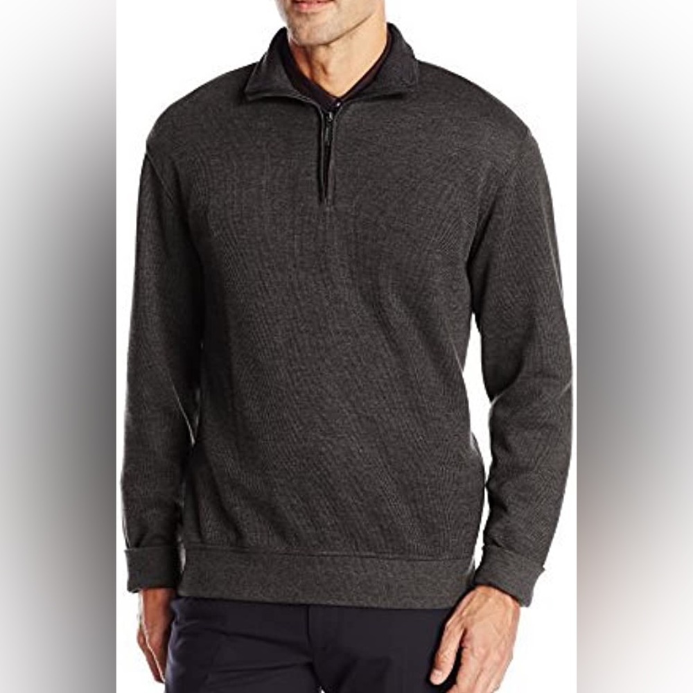 Van Heusen quarter zip sweater